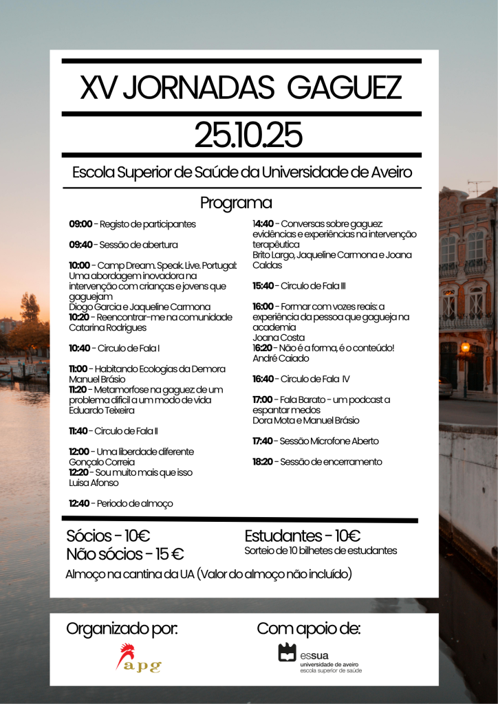 XV Jornadas sobre a Gaguez